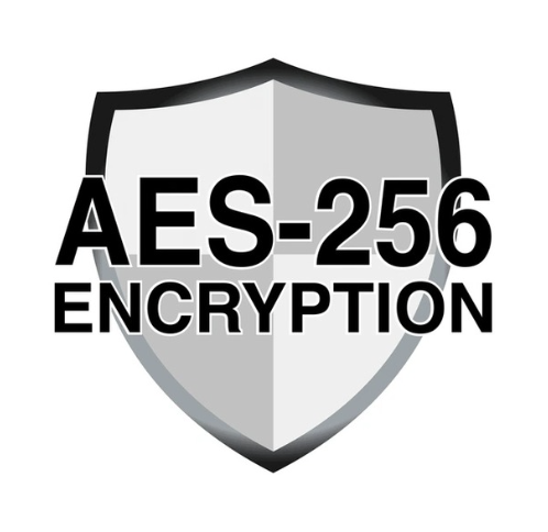 AES-256 badge